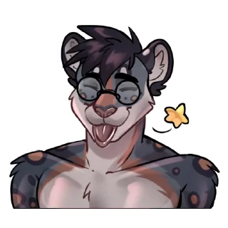 Telegram stiker ☺️ 115 the Snow Leopard