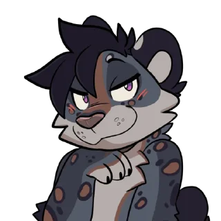 Sticker 😏 115 the Snow Leopard
