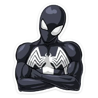 Telegram stiker 🙅‍♀ Человек-паук @Den_357