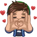 Telegram sticker 😘 EeOneGuy