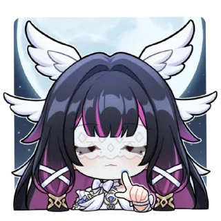 Telegram sticker 🪽 𝕷𝖑𝖎𝖑𝖎𝖑𝖔 𝜗ৎ 𝟑