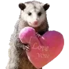 Sticker 🫥 Opossums by @sweetestmemor1es