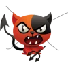 Sticker 👹 @emojixoley аватария эмодзи