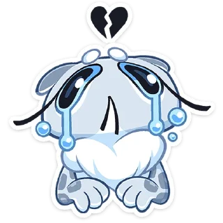 Telegram stiker 😭 Снежана  @TgSticker