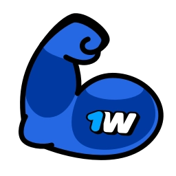 Sticker 😱 1WIN TEAM STICKERS
