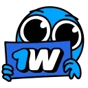 Video sticker 🥶 1WIN TEAM STICKERS