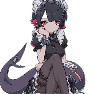 Telegram sticker 🥰 Ellen joe_@THENKO_MIKUARIKASHI