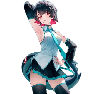 Video sticker 💇 Ellen joe_@THENKO_MIKUARIKASHI