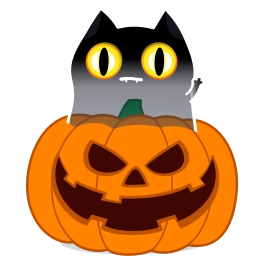 Telegram sticker 👋 Shadow Kitty