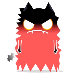 Telegram sticker 😡 Shadow Kitty