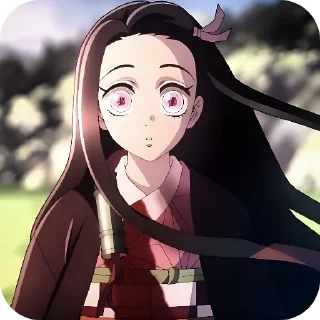 Telegram sticker 😱 Nezuko Kamado @Rucodellllstick