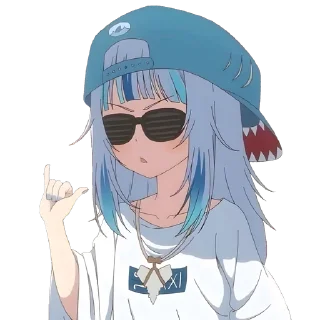 Telegram sticker 👾 anime cringe  @Anime_Sticker_noob