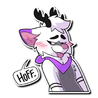 Телеграм стикер 😊 Keibo