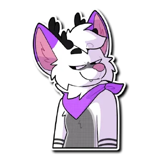 Телеграм стикер 😏 Keibo