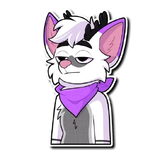 Телеграм стикер 😐 Keibo