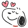 Video sticker 🥰 Snoopy Drawn @TgEm...