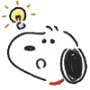 Video sticker 💡 Snoopy Drawn @TgEm...