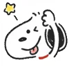 Video sticker 😋 Snoopy Drawn @TgEm...