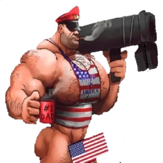 Телеграм стикер 🇺🇸 Uh artem