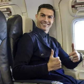Телеграм стикер 👍 рональдо оппа :: @fStikBot