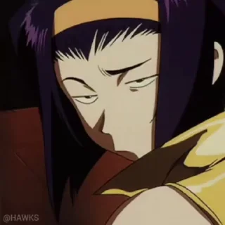Video sticker 😒 Cowboy Bebop ¦ @figurinhasWa