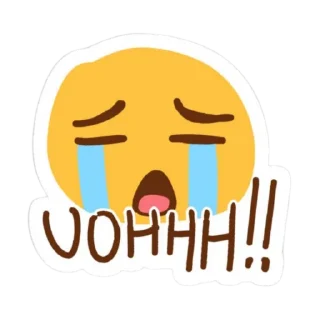 Sticker 😭 Cute & Funny Stickers — by @CunnyHvn