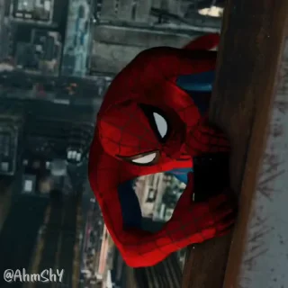 Video sticker 🪢 - ᗷY @ahMshY 𓉮 . SpiderMan