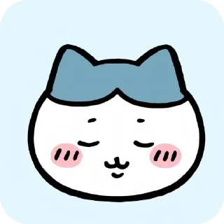 Telegram sticker 👓 はっちわれ|hachiware