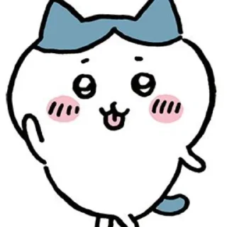 Telegram sticker 👓 はっちわれ|hachiware