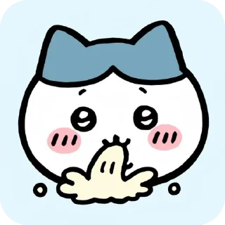 Telegram sticker 👓 はっちわれ|hachiware