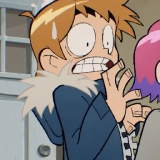 Telegram sticker 😰 SCOTT MY ICON 🎂🎂