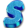 Sticker 🔠 sparcles blue ➜ @emoji_room