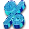 Sticker 💙 sparcles blue ➜ @emoji_room