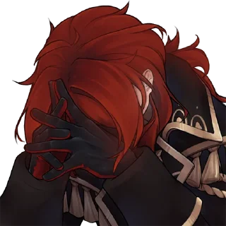 Telegram sticker 🦐 Diluc by SKNVeresk