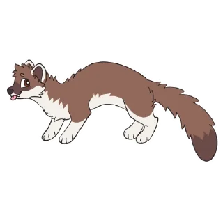 Video sticker 🛸 Stoats by Pulexart.com