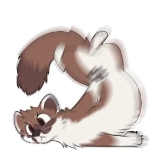 Video sticker ⚔️ Stoats by Pulexart.com