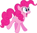 Телеграм стикер ✨ Pinkie Pie Madness