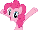 Телеграм стикер 😃 Pinkie Pie Madness