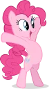 Телеграм стикер 😃 Pinkie Pie Madness