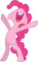 Телеграм стикер 😆 Pinkie Pie Madness