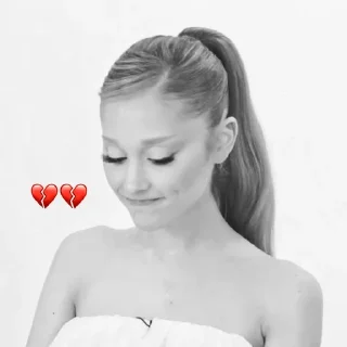 Telegram sticker 💔 what 'bout ariana ? @SN08hl
