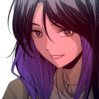 Телеграм стикер ❤️ My Bias Gets on the Last Train P1 // @Anime_Sticker_noob