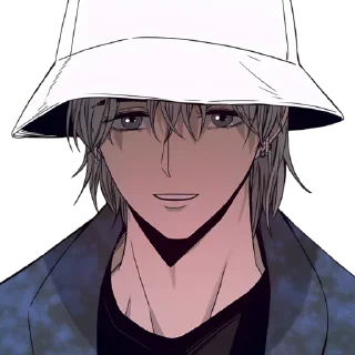 Телеграм стикер ❤️ My Bias Gets on the Last Train P1 // @Anime_Sticker_noob