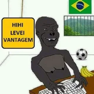 Video sticker 🐒 Hamlet Anti-Bostileiro