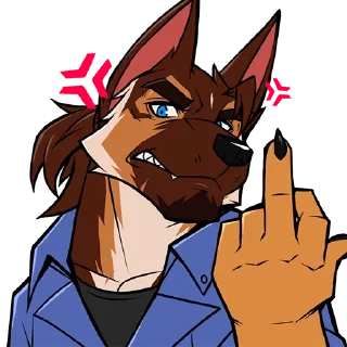 Telegram sticker 😡 DRKS