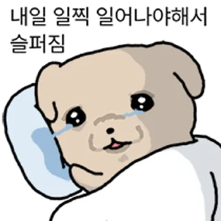 Telegram sticker 😀 깨득이 2