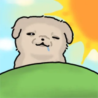 Telegram sticker 😀 깨득이 2