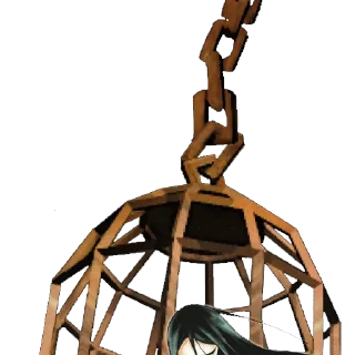 Sticker ⛓️ girl in    @stayasnegirey               cage    @zaindevevshaya