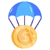 Sticker 🪂 « Crypto emoji 3 | @Crypt0Hermes »