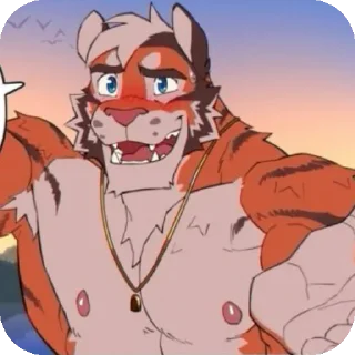 Video sticker 😳 I Love Tigers <3